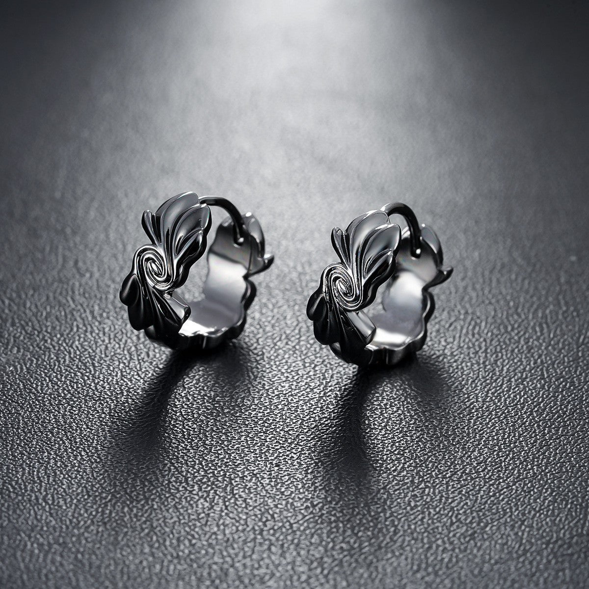 Trendy Minimalist Hoop & Stud Earrings, High-End Luxury Unisex Ear Jewelry