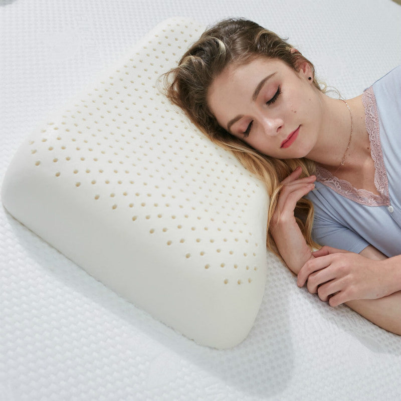 Natural latex beauty pillow