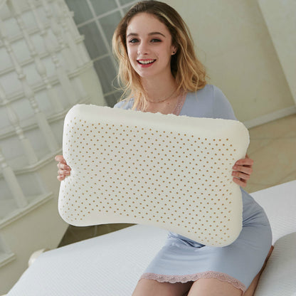 Natural latex beauty pillow