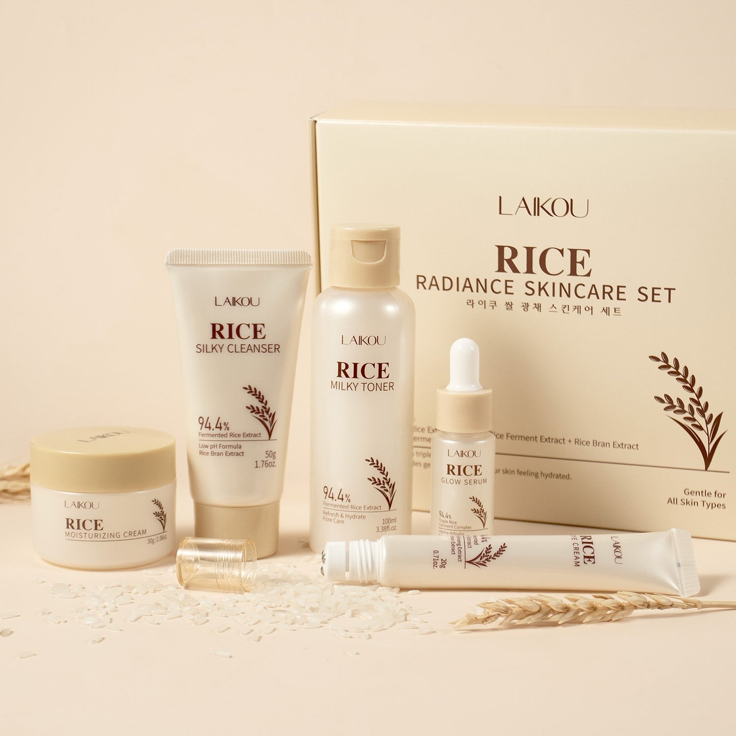 Moisturizing Cream With Plant Extracts For Facial Skincare  Skincare Set