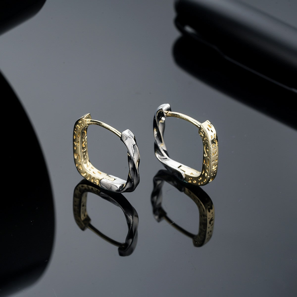 Trendy Minimalist Hoop &amp; Stud Earrings, High-End Luxury Unisex Ear Jewelry