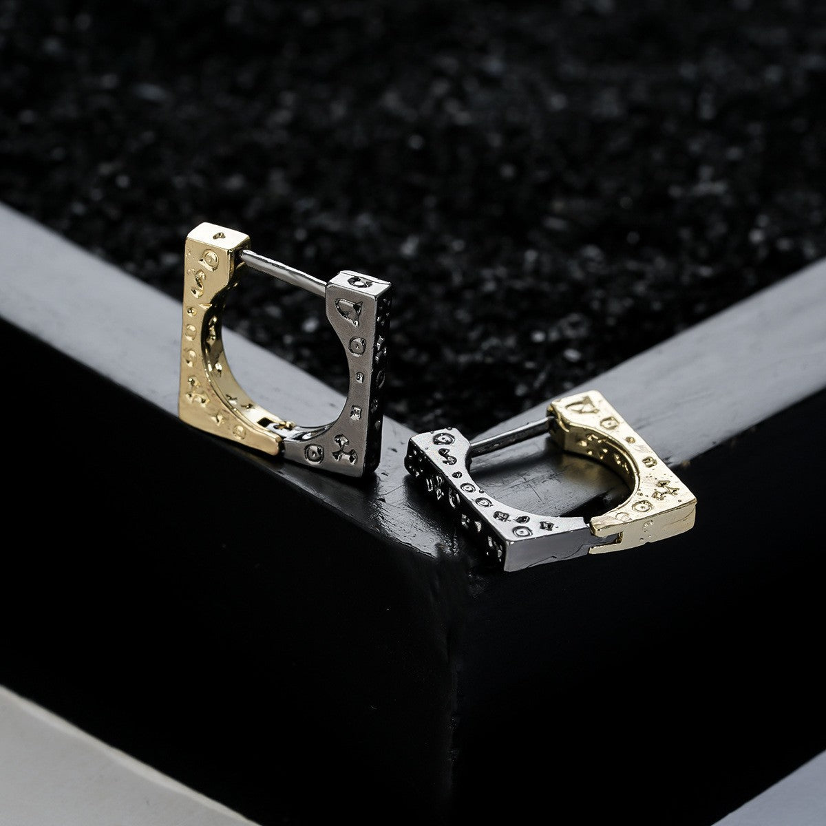 Trendy Minimalist Hoop &amp; Stud Earrings, High-End Luxury Unisex Ear Jewelry
