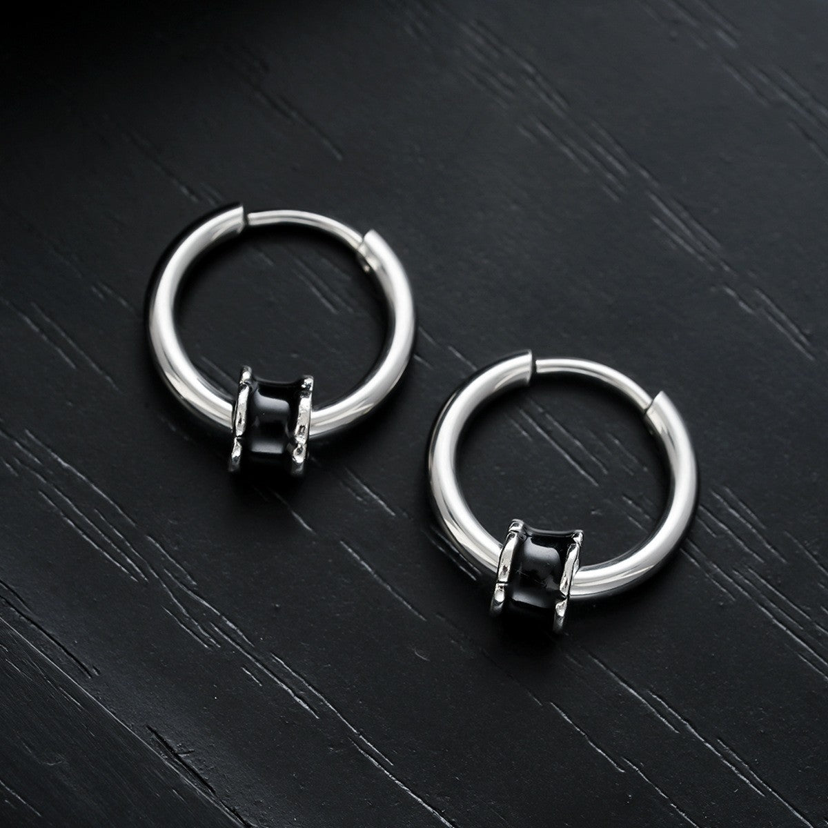 Trendy Minimalist Hoop &amp; Stud Earrings, High-End Luxury Unisex Ear Jewelry