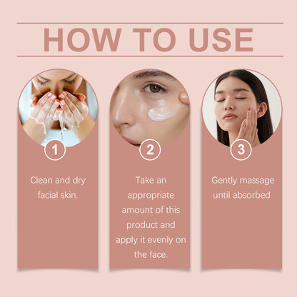 OUHOE Facial Care Cream Moisturizes And Moisturizes Facial Skin Daily Skincare Beauty Moisturizing And Brightening Care Cream