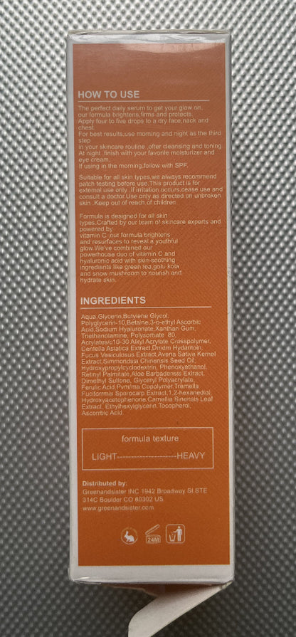Vitamin C Serum Beauty And Skincare Products