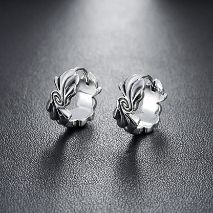Trendy Minimalist Hoop &amp; Stud Earrings, High-End Luxury Unisex Ear Jewelry