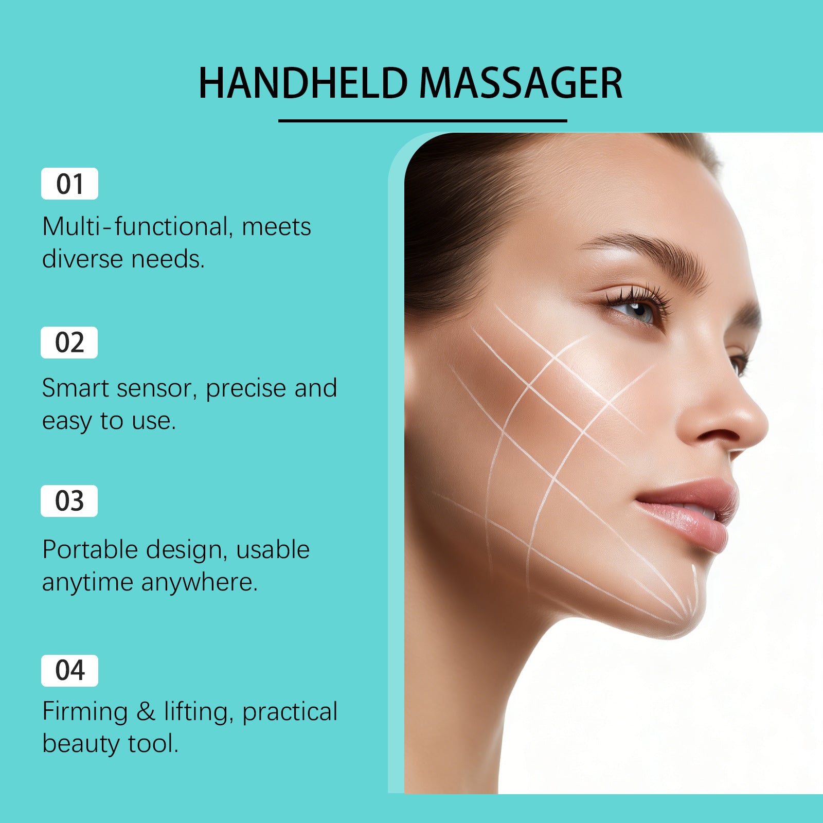 Handheld Facial Beauty Device