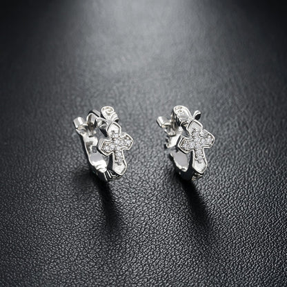Trendy Minimalist Hoop &amp; Stud Earrings, High-End Luxury Unisex Ear Jewelry