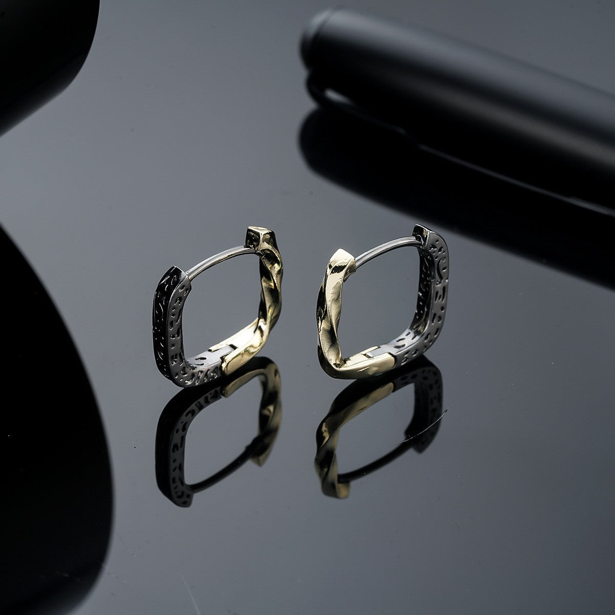 Trendy Minimalist Hoop &amp; Stud Earrings, High-End Luxury Unisex Ear Jewelry