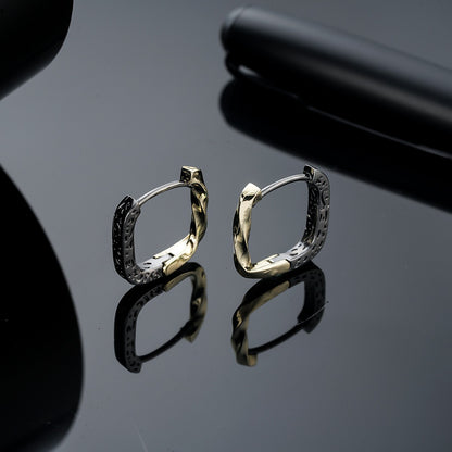 Trendy Minimalist Hoop &amp; Stud Earrings, High-End Luxury Unisex Ear Jewelry