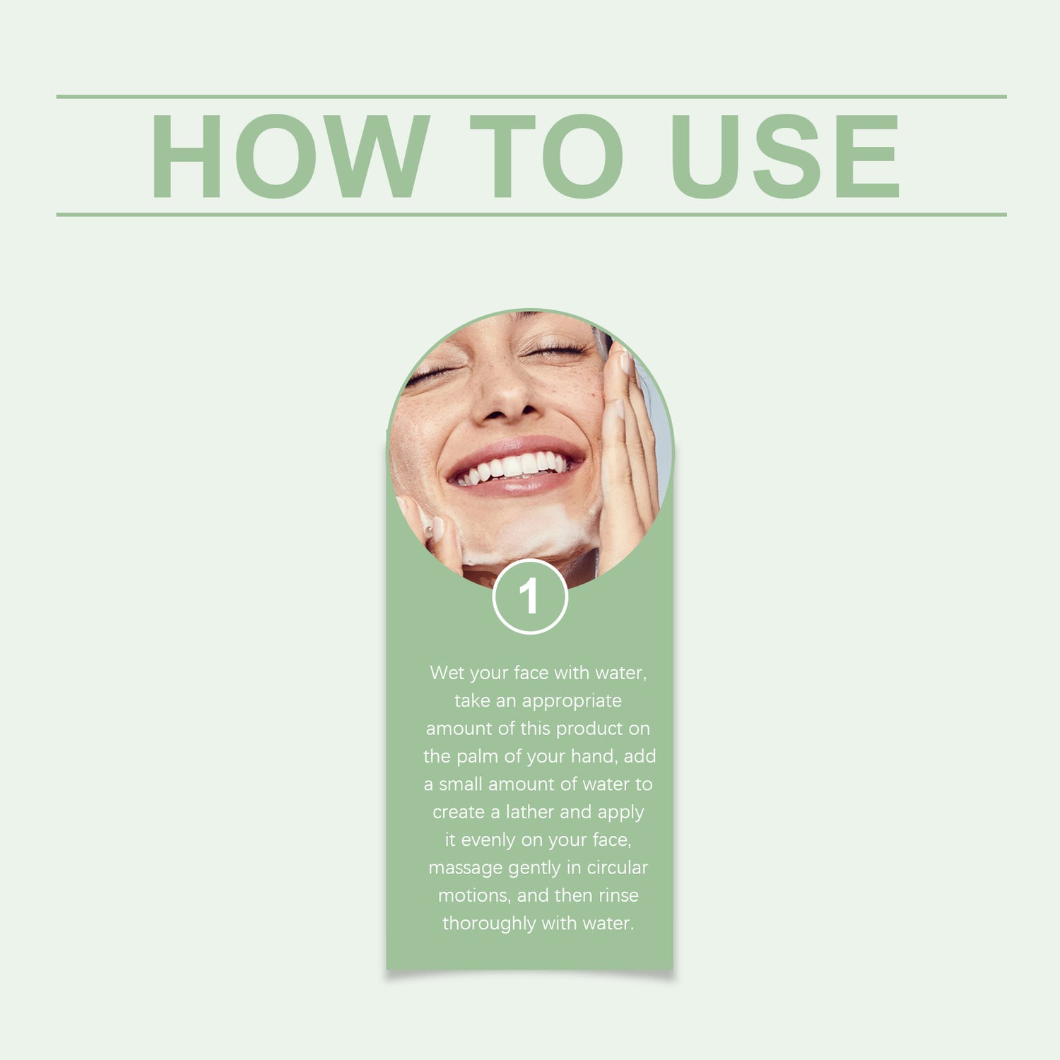 OUHOE Cleanser, Gently Cleanser Facial Skin Hydrating And Hydrating Refreshing Daily Skincare Beauty Cleanser